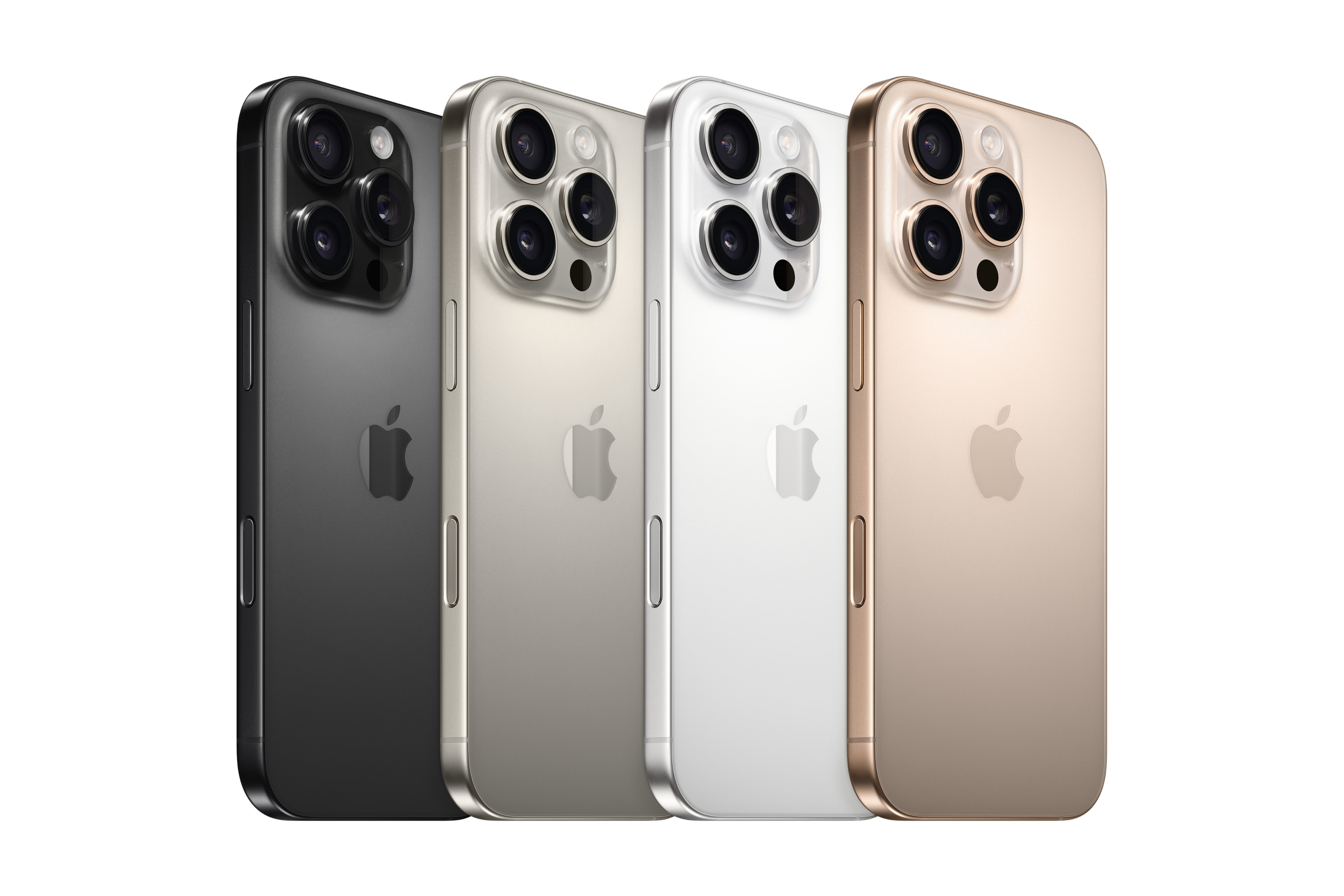 iPhone 16 Pro and iPhone 16 Pro Max finish lineup