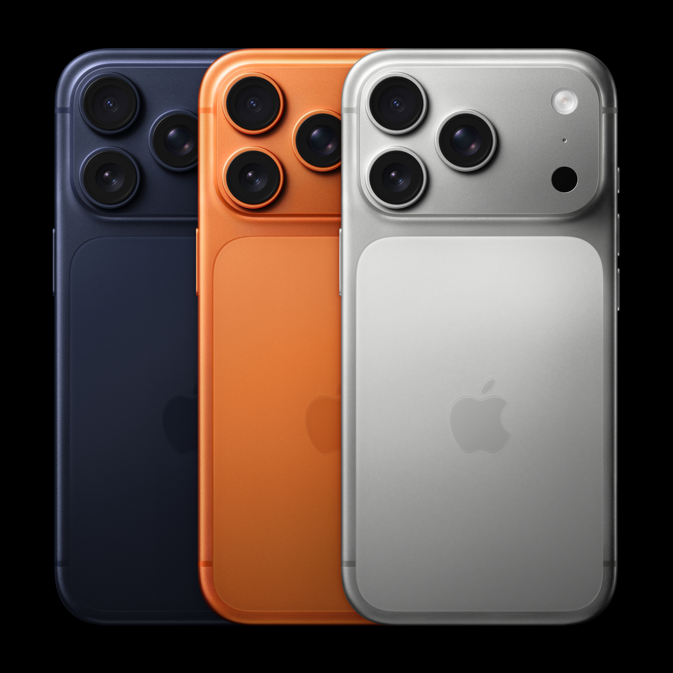 iPhone 17 Pro and iPhone 17 Pro Max color lineup
